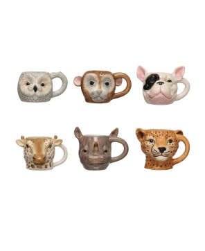 Ceramic Animal Head Mug – Fun & Unique Coffee Mug