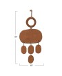 Handmade Terra-cotta Wall Hanging with Jute Hanger - Natural & Rustic