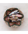 Hand-Painted Stoneware Fish Décor - Coastal Wall Art for Home