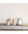 20 oz. Hand-Painted Terra-Cotta Mug – Unique & Rustic Design