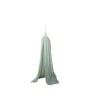Hand-Woven Crocheted Cotton Canopy in Mint - Elegant Home Décor