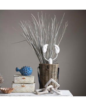 Hand-Woven Crocheted Cotton Canopy in Mint - Elegant Home Décor