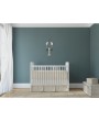 Hand-Woven Crocheted Cotton Canopy in Mint - Elegant Home Décor