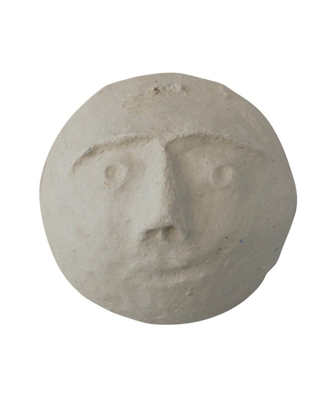 Handmade Paper Mache Face Wall Décor - Unique Art for Any Room