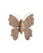 Hand-Woven Water Hyacinth Butterfly Wall Décor - Coastal Charm