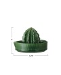Cactus-Shaped Stoneware Juicer – Green, Boho Kitchen Essential