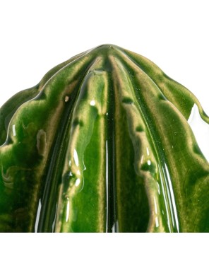 Cactus-Shaped Stoneware Juicer – Green, Boho Kitchen Essential