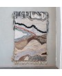 Hand-Woven Cotton Blend Wall Hanging with Wood Hanger, Multi-Color