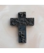 Reclaimed Wood Print Block Cross Wall Décor for Rustic & Easter Styles