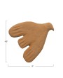 Handmade Paper Mache Bird Wall Décor in Terra-cotta