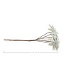 Distressed Tole Flower Bunch Ornament, Rustic Zinc Finish