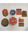 Reusable Cotton Food Cover Set – 3 Sea Life Patterns, Eco-Friendly