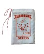Cotton Printed Tea Towels – Set of 2 w/ Vintage Seed Packet Design