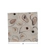 Cotton & Linen Printed Cocktail Napkins w/ Oysters Pattern, Set of 4