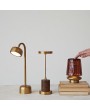 Recycled Glass & Metal LED Table Lamp Touch Sensor