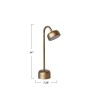 Metal Adjustable LED Table Lamp with Touch Sensor