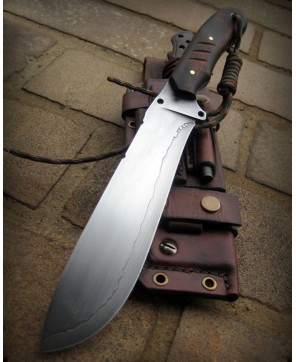 Premium Survival Bowie Knife with Firestarter