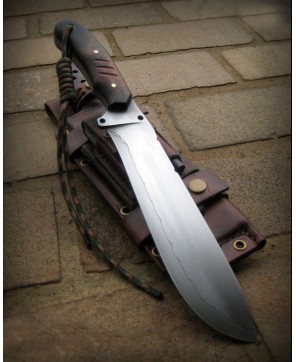 Premium Survival Bowie Knife with Firestarter