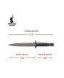 Damascus Steel Commando Dagger