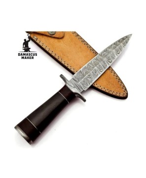 Damascus Steel Dagger Knife