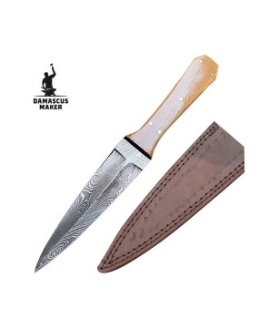 Damascus Outdoor Dagger
