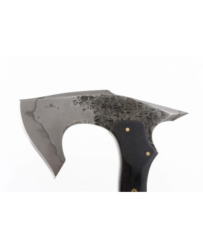 Banahogg Compact W2 Steel Tactical Axe with Leather Sheath