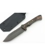 Mannfall Fixed Blade – Horn & 80CRV2 Steel