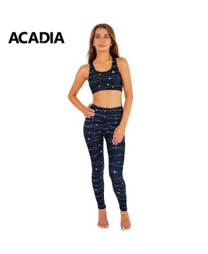 Acadia® To The Moon & Back Lucy Navy Blue Leggings Yoga Pants - Women