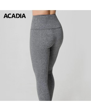 Acadia® Heather Steel Grey Lucy Performance Leggings - Women's Activewear