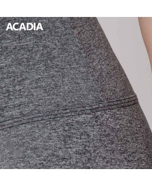 Acadia® Heather Steel Grey Lucy Performance Leggings - Women's Activewear