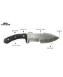 Tracker® Damascus Steel Knives Set with Leather Sheath