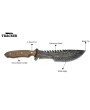 Tracker® Damascus Steel Outdoor Knife Set