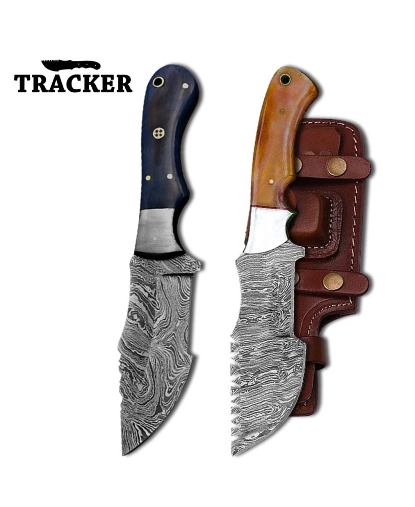 Tracker®  Damascus Steel Knife Set - Unlock Savings