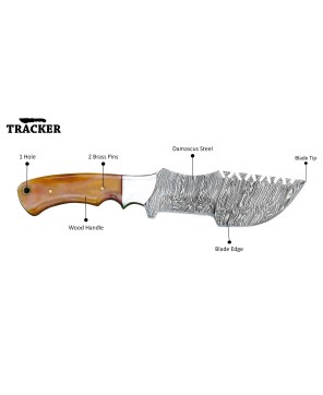 Tracker®  Damascus Steel Knife Set - Unlock Savings