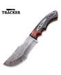 Tracker® Hand Forged Best Damascus Steel Tracker 2 Pcs Knife Set