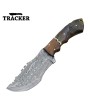 Tracker® Hand Forged Best Damascus Steel Tracker 2 Pcs Knife Set