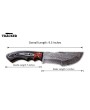 Tracker® Hand Forged Best Damascus Steel Tracker 2 Pcs Knife Set