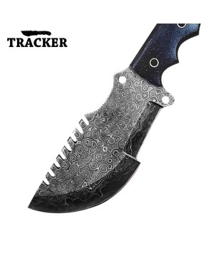 Tracker® Outdoor Handmade Damascus Steel Camping Knives Set