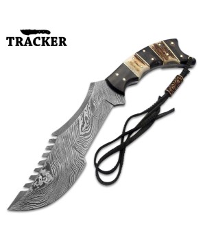 Tracker® Custom Handmade Damascus Steel Tracker Knives