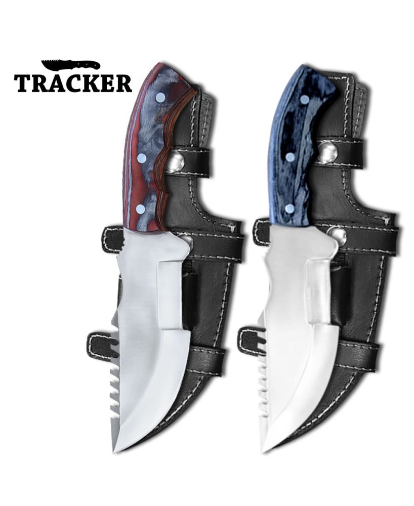 Tracker® Handmade Stainless Steel Tracker 2 Pcs Knives Set