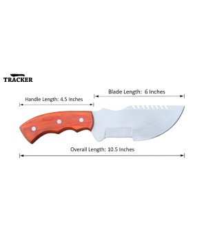 Tracker® Handmade Stainless Steel Knife Set - 2 Pcs