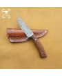 KBS Knives® Damascus Steel Bushcraft Knife