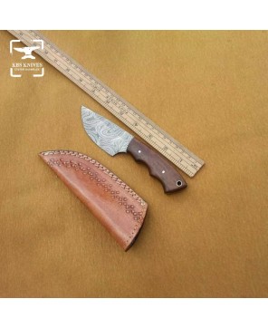 KBS Knives® Damascus Bushcraft Knife