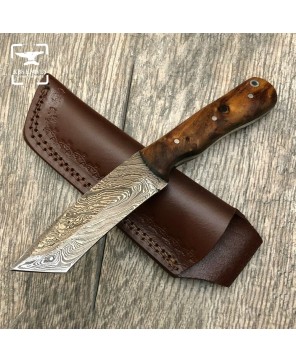 Damascus Steel Tanto Knife