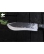 Almazan Forge® Carbon Steel Bushcraft Knife