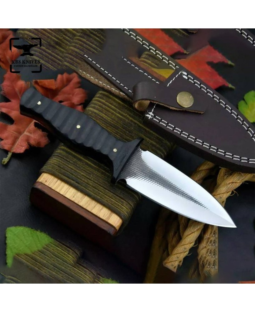 KBS Knives® Carbon Steel Dagger Knife