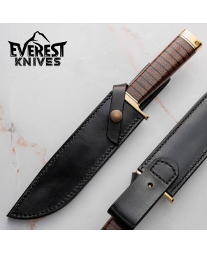 Everest Knives® Carbon Steel Survival Knife - Premium Tactical Gear