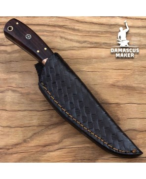 Damascus Steel Hunting Knife