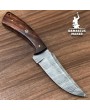 Damascus Maker Damascus Steel Bushcraft Knife