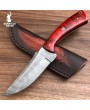 Damascus Maker Damascus Steel Bushcraft Knife